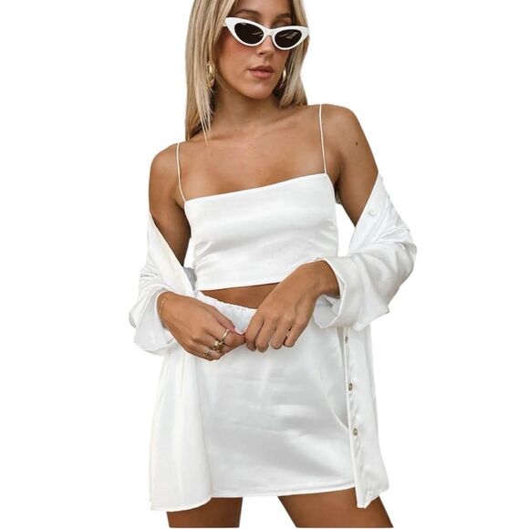 Show me your mumu Tucker Top Size M New defective product - Picture 1 of 6